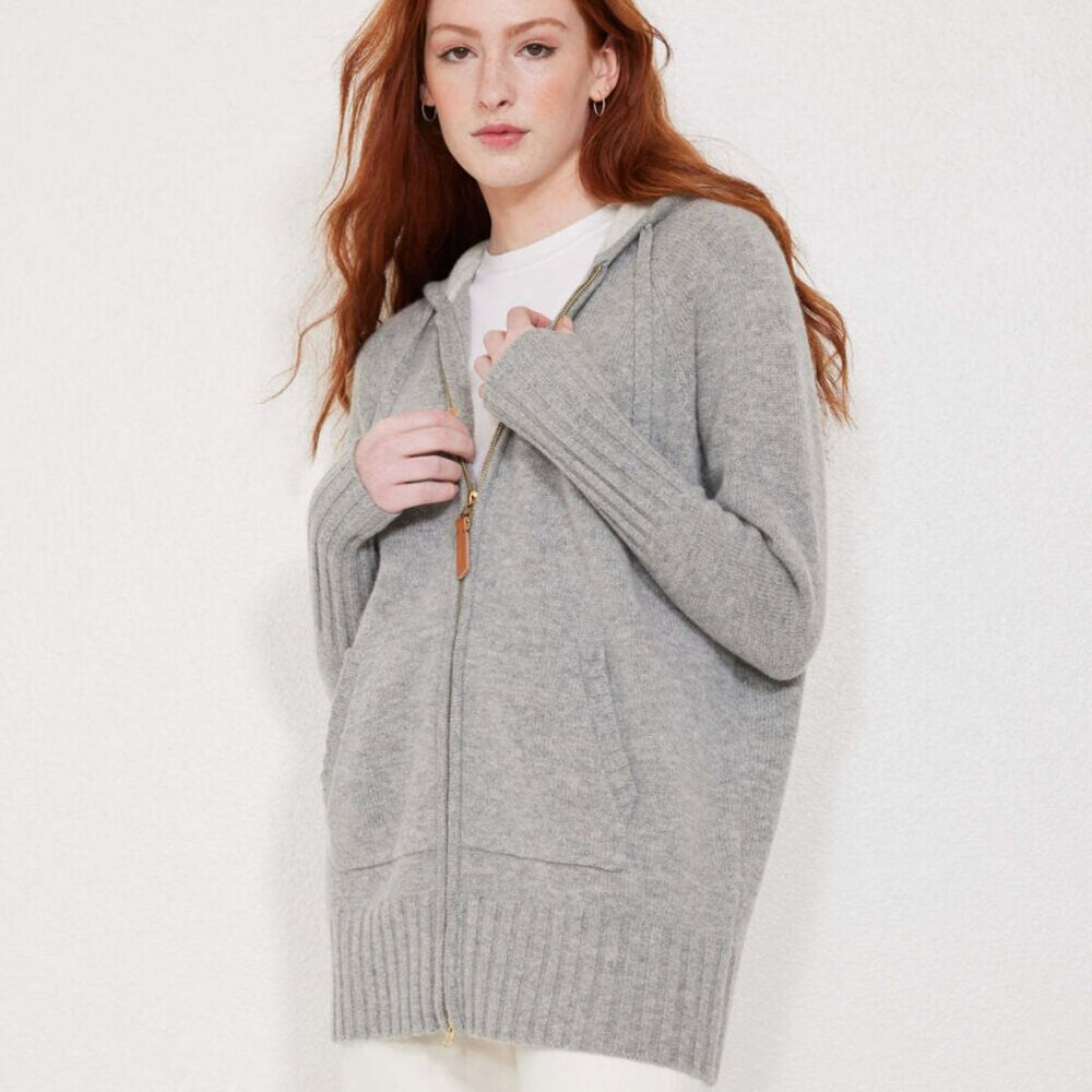 Not Monday Bensen Hoodie in XS, Beige/Cream color